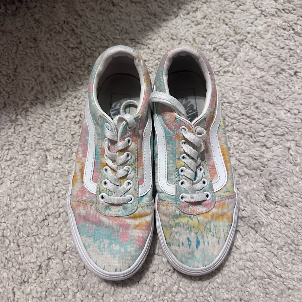Vans Women's Pastel Tie-Dye Sneakers